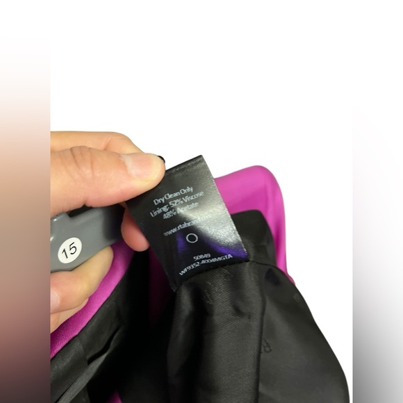RtA Sasha Jacket Blazer Magenta Pink Purple - Picture 6 of 7